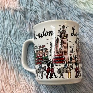 Vintage London ceramic mug 8 oz
